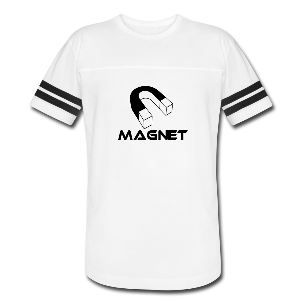 Magnet Vintage Sport T-Shirt - white/black