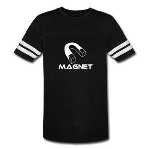 Magnet Vintage Sport T-Shirt - black/white