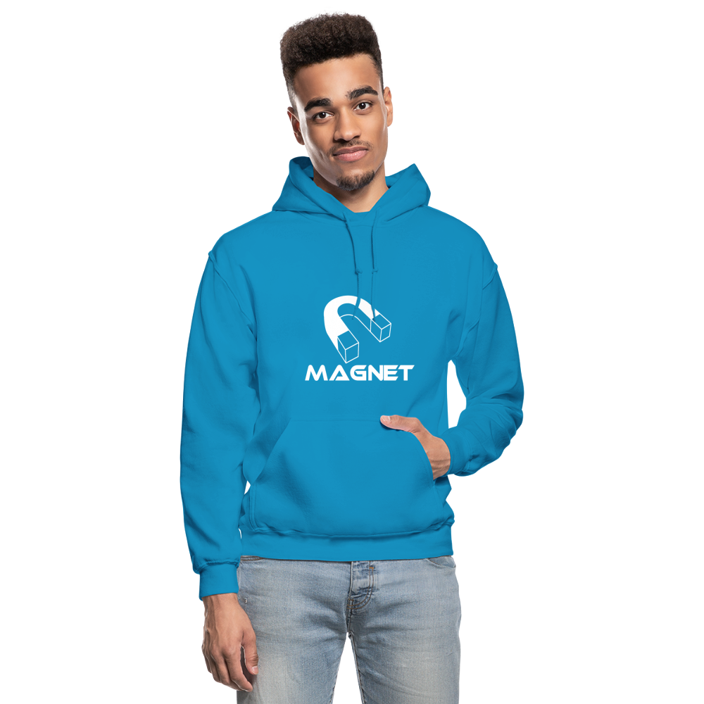 Magnet Heavy Blend Adult Hoodie - turquoise