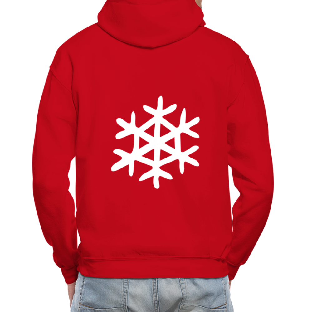 Magnet DM  Heavy Blend Adult Hoodie - red