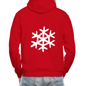 Magnet DM  Heavy Blend Adult Hoodie - red