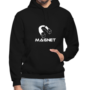 Magnet DM  Heavy Blend Adult Hoodie - black