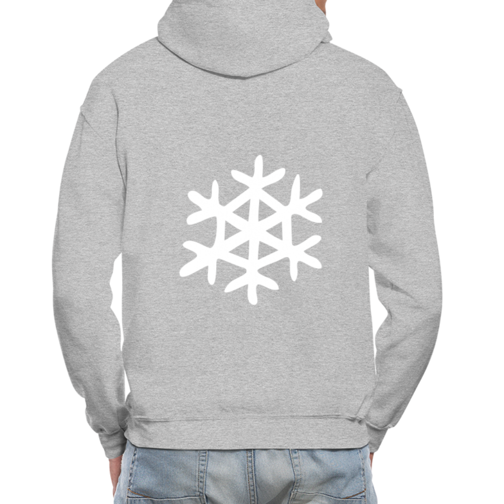 Magnet DM  Heavy Blend Adult Hoodie - heather gray