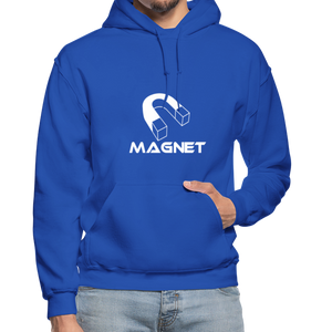 Magnet DM  Heavy Blend Adult Hoodie - royal blue