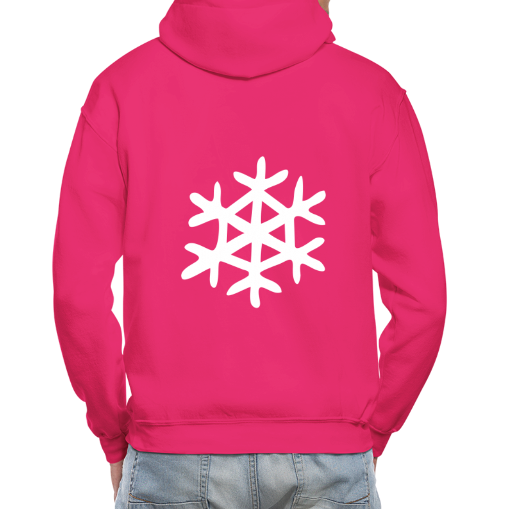 Magnet DM  Heavy Blend Adult Hoodie - fuchsia