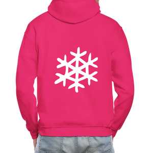 Magnet DM  Heavy Blend Adult Hoodie - fuchsia