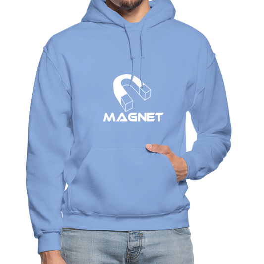 Magnet DM  Heavy Blend Adult Hoodie - carolina blue