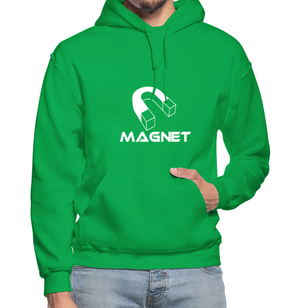 Magnet DM  Heavy Blend Adult Hoodie - kelly green
