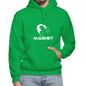 Magnet DM  Heavy Blend Adult Hoodie - kelly green