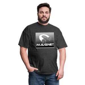 Magnet Silver Lining Unisex Classic T-Shirt - heather black