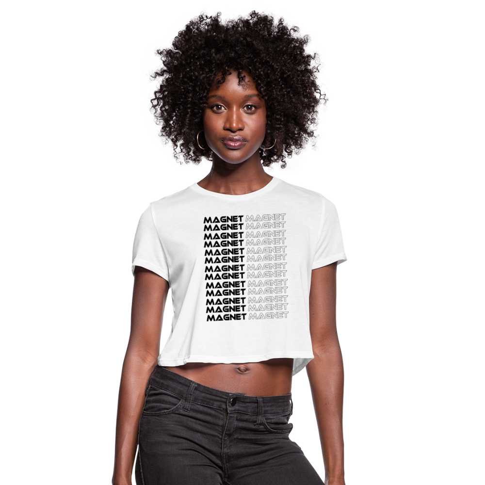 Women's Cropped T-Shirt - white