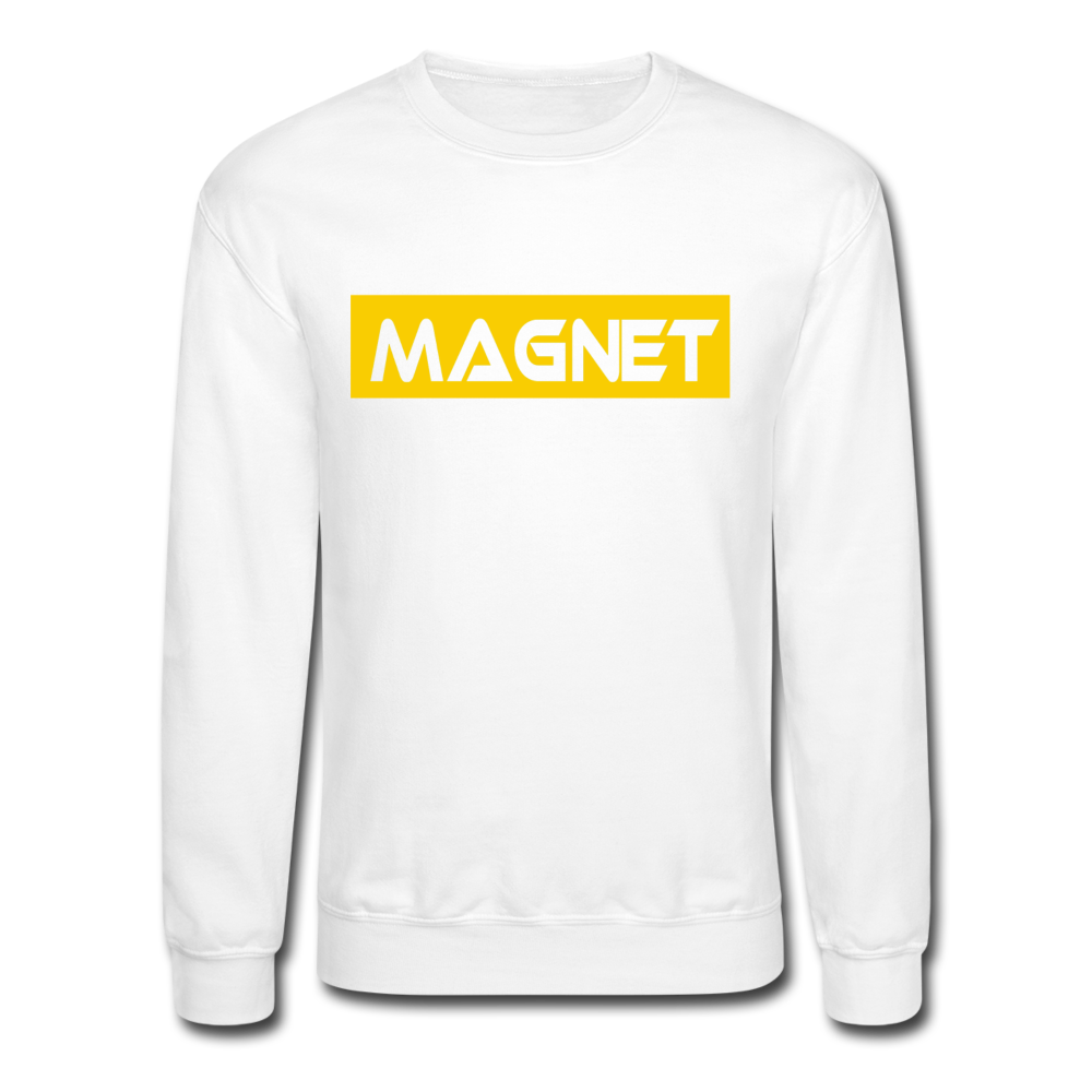 Magnet Casual Crewneck Sweatshirt - white