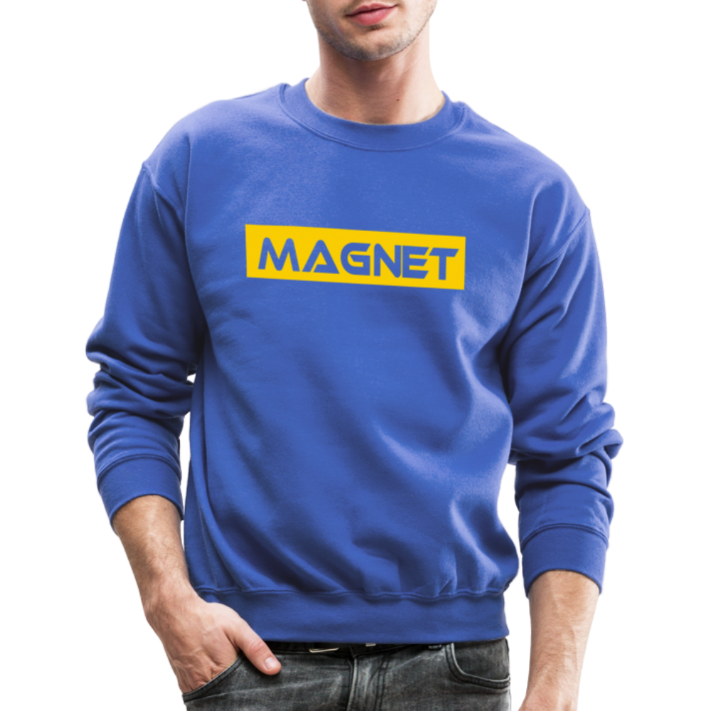 Magnet Casual Crewneck Sweatshirt - royal blue