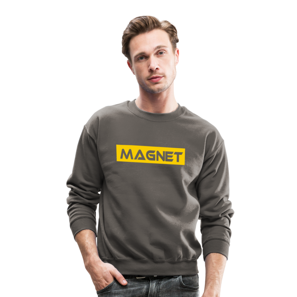 Magnet Casual Crewneck Sweatshirt - asphalt gray
