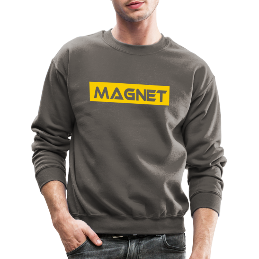 Magnet Casual Crewneck Sweatshirt - asphalt gray