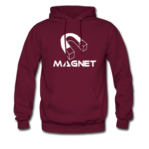 MAGNET I AFFIRM Men's Hoodie - burgundy