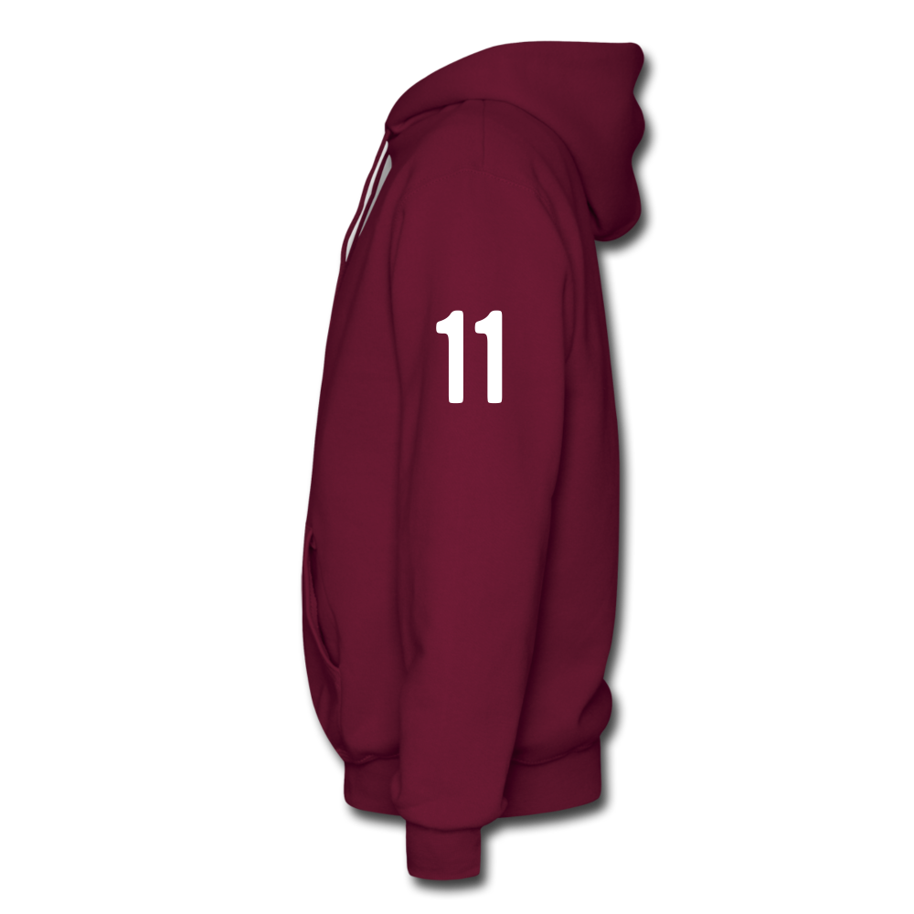 MAGNET I AFFIRM Men's Hoodie - burgundy