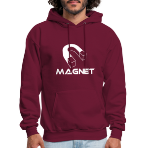 MAGNET I AFFIRM Men's Hoodie - burgundy