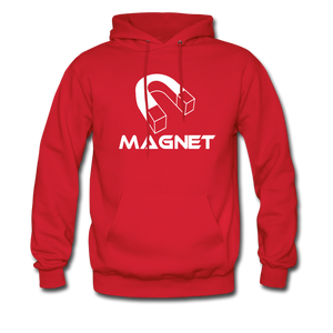 MAGNET I AFFIRM Men's Hoodie - red