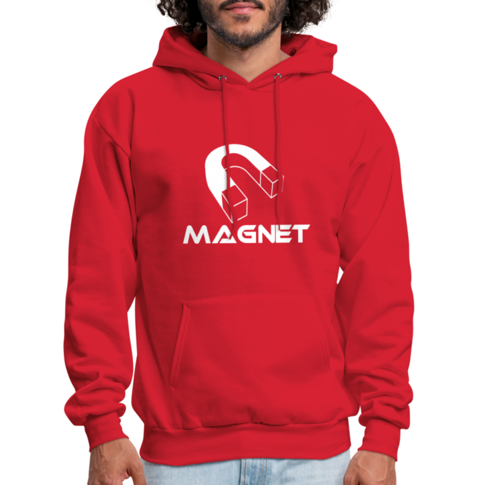 MAGNET I AFFIRM Men's Hoodie - red