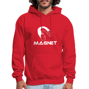 MAGNET I AFFIRM Men's Hoodie - red