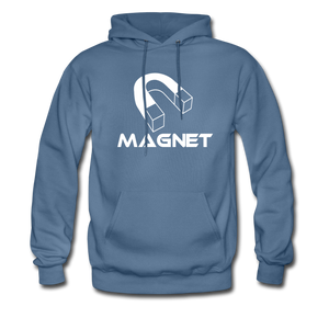 MAGNET I AFFIRM Men's Hoodie - denim blue