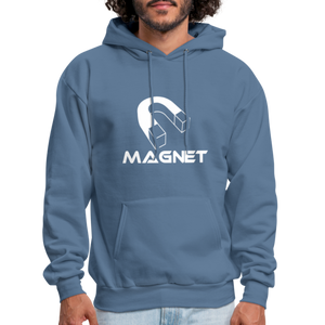 MAGNET I AFFIRM Men's Hoodie - denim blue