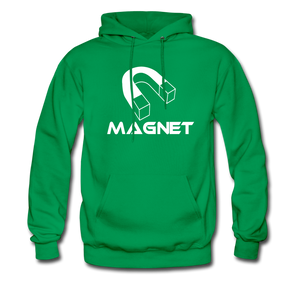 MAGNET I AFFIRM Men's Hoodie - kelly green