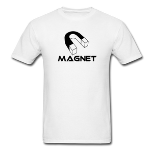 Magnet Unisex Classic T-Shirt - white