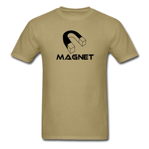 Magnet Unisex Classic T-Shirt - khaki