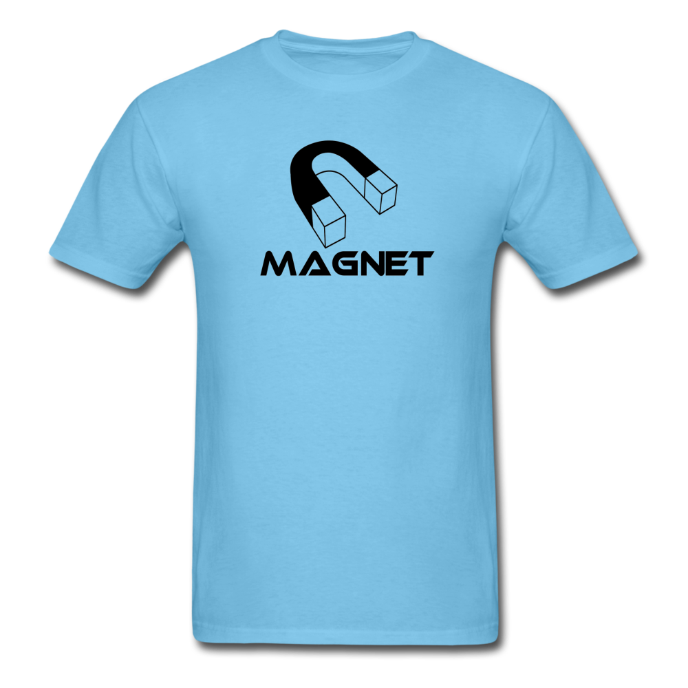 Magnet Unisex Classic T-Shirt - aquatic blue
