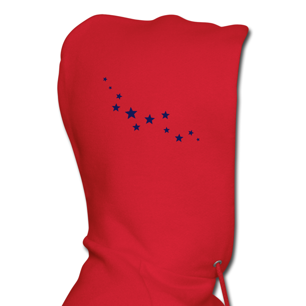 MAGNET Stars Men's Hoodie - red