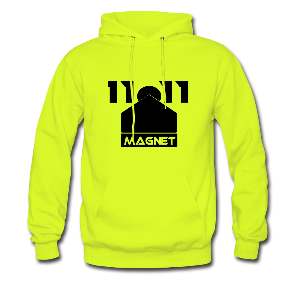 MAGNET 11.11 NEW VIEW Men's Hoodie - safety green