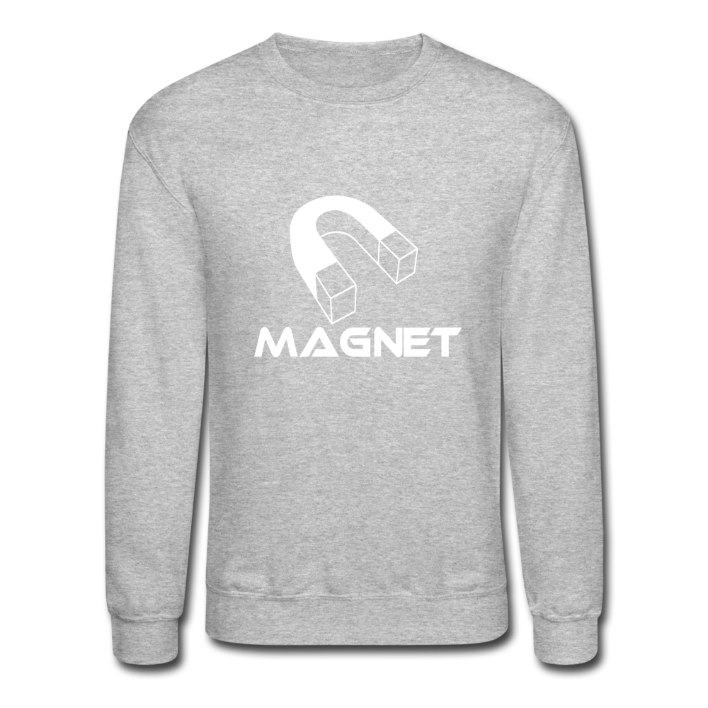 Magnet Aura Unisex Crewneck Sweatshirt - heather gray