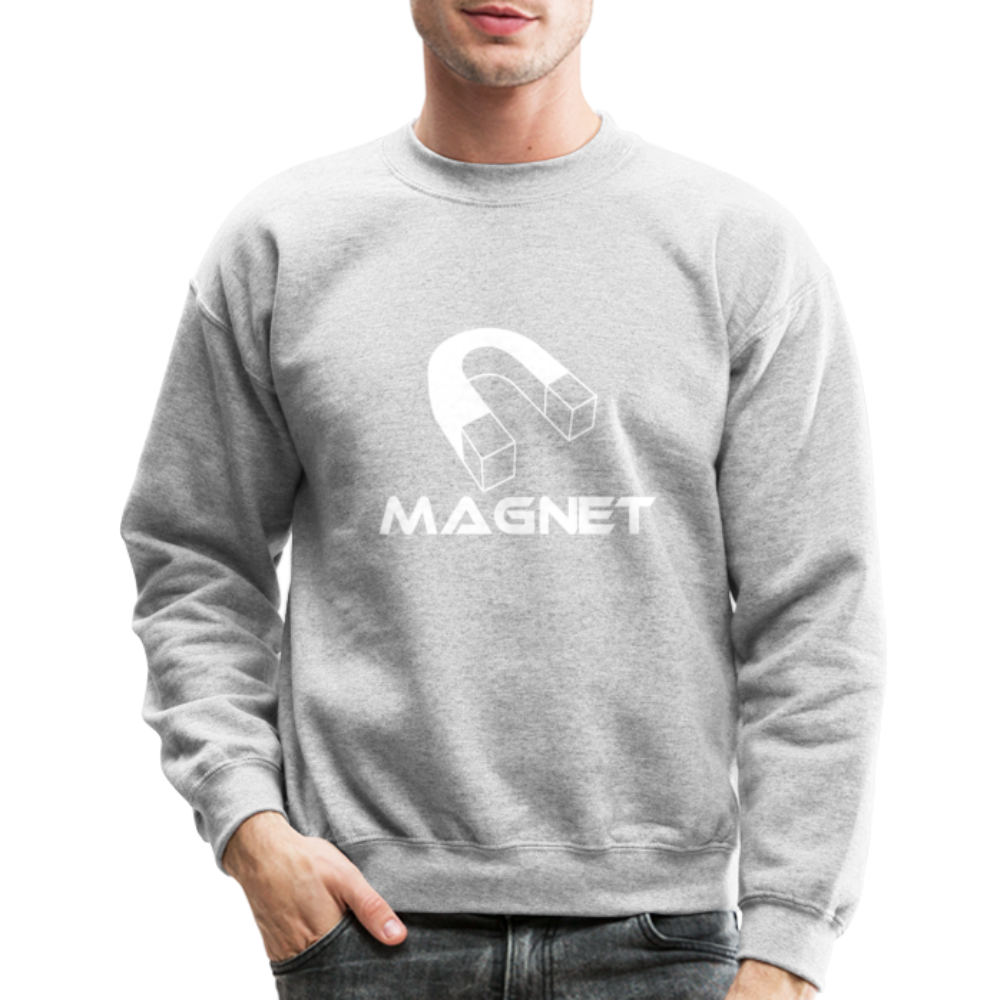 Magnet Aura Unisex Crewneck Sweatshirt - heather gray