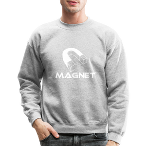 Magnet Aura Unisex Crewneck Sweatshirt - heather gray