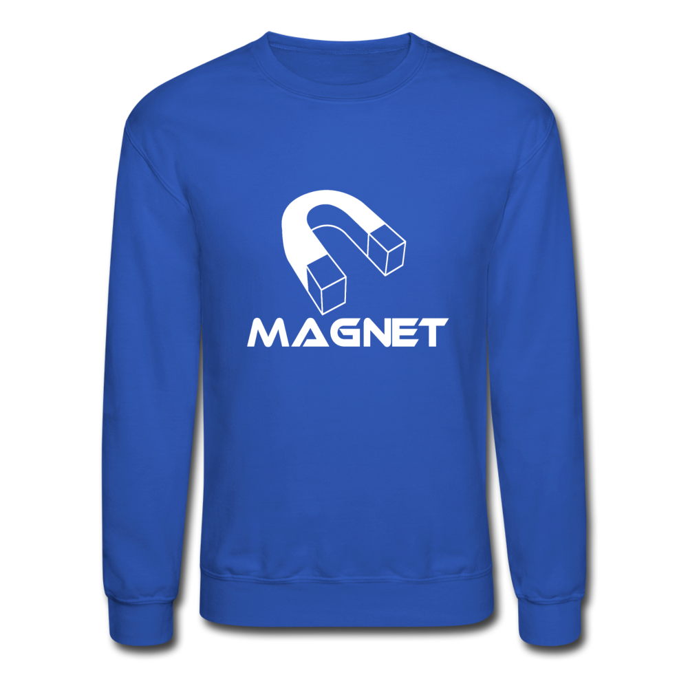 Magnet Aura Unisex Crewneck Sweatshirt - royal blue