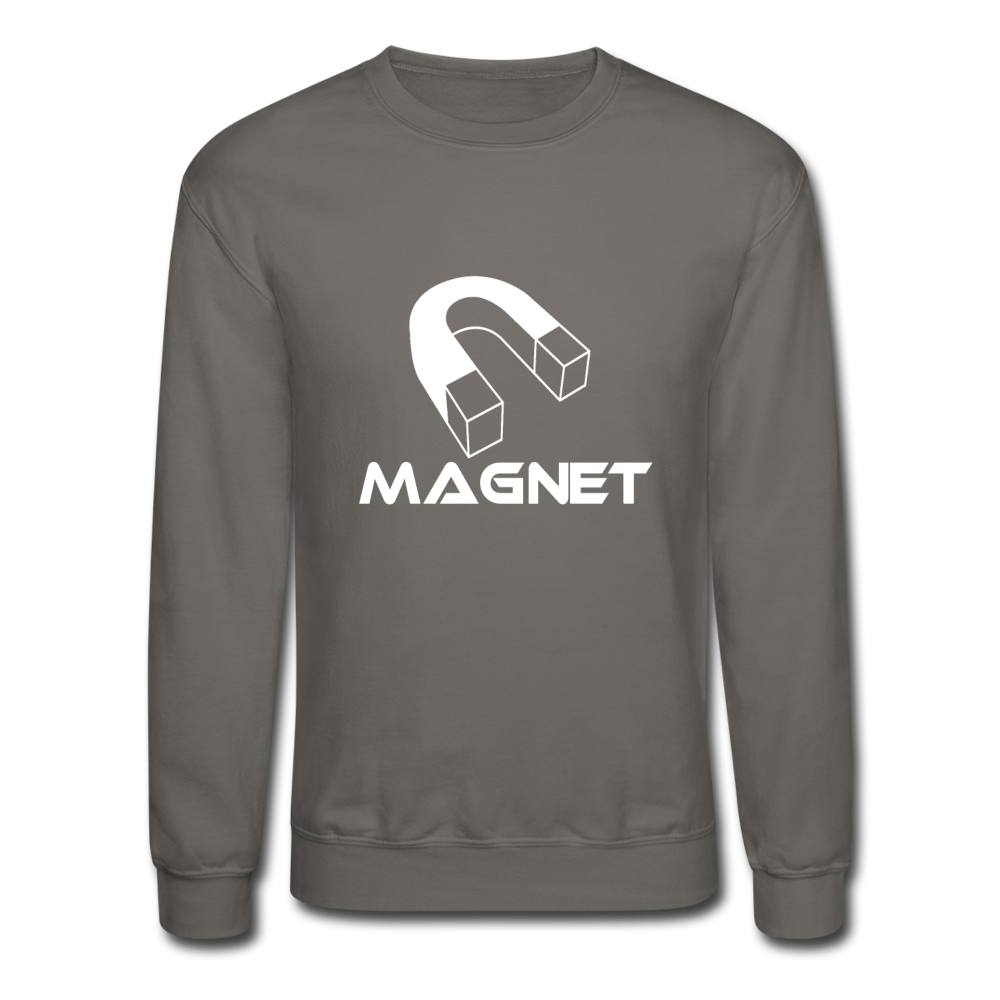 Magnet Aura Unisex Crewneck Sweatshirt - asphalt gray