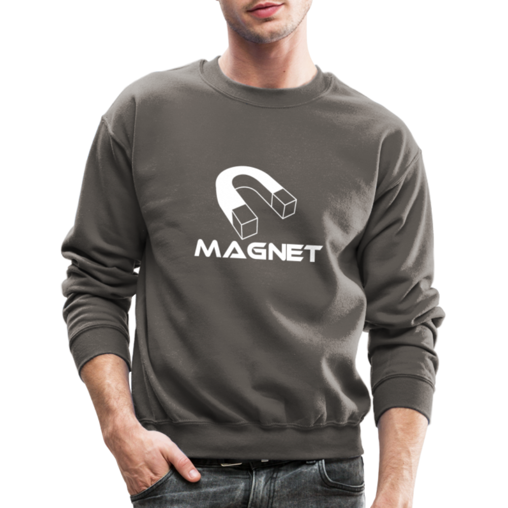 Magnet Aura Unisex Crewneck Sweatshirt - asphalt gray