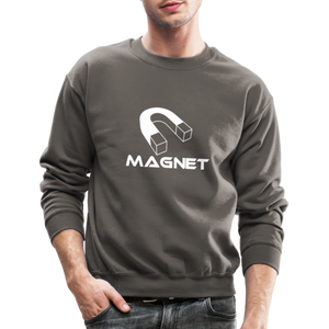 Magnet Aura Unisex Crewneck Sweatshirt - asphalt gray