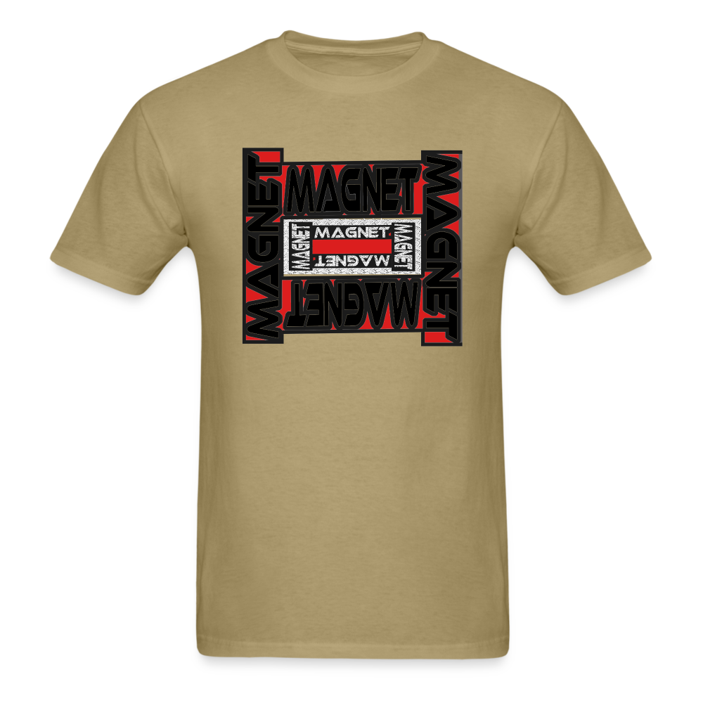 Magnet 90s raised me Unisex Classic T-Shirt - khaki