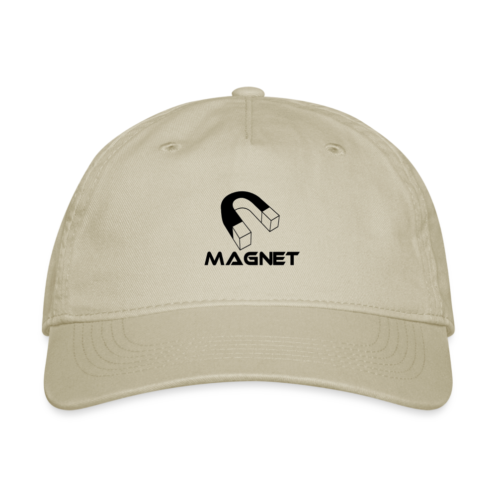 Magnet Organic Baseball Cap - khaki