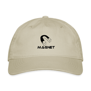 Magnet Organic Baseball Cap - khaki