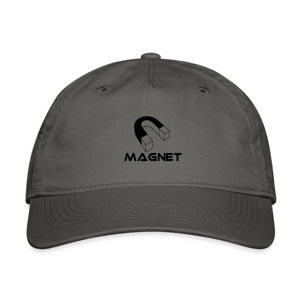 Magnet Organic Baseball Cap - charcoal