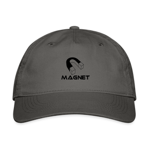 Magnet Organic Baseball Cap - charcoal