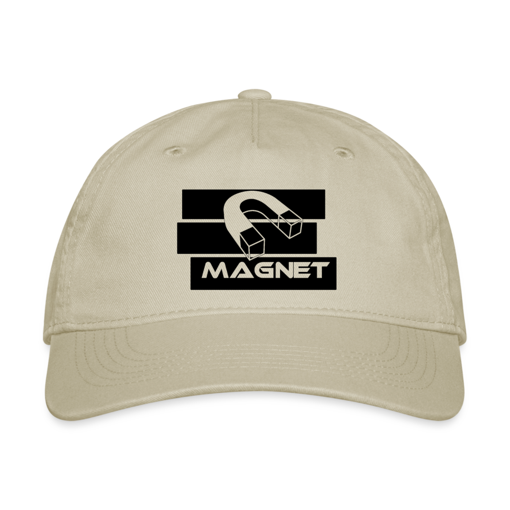 Magnet Bands Organic Baseball Cap - khaki