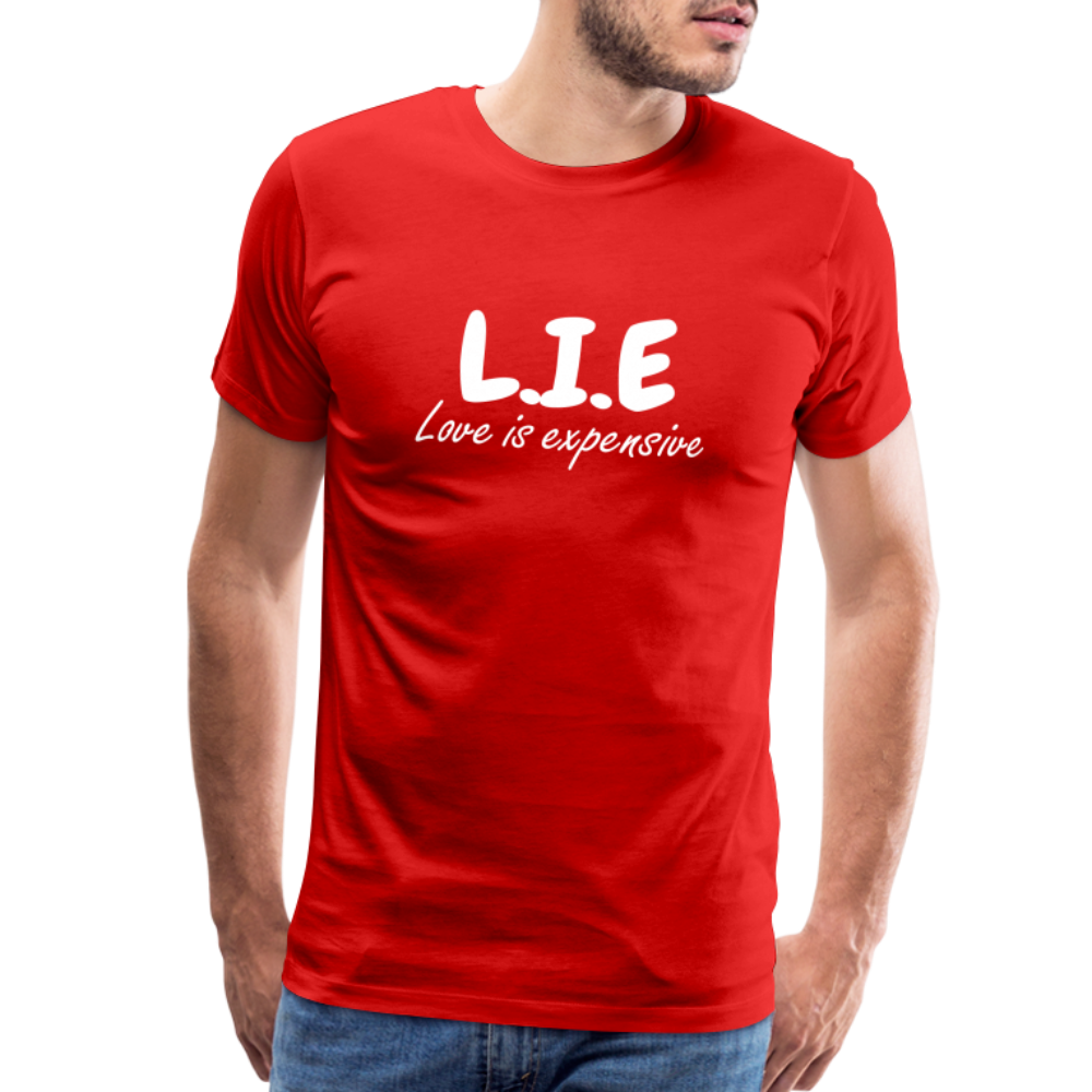 Magnet love  Men's Premium T-Shirt - red