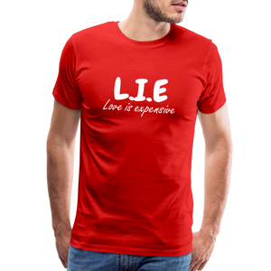 Magnet love  Men's Premium T-Shirt - red