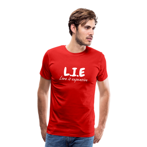 Magnet love  Men's Premium T-Shirt - red