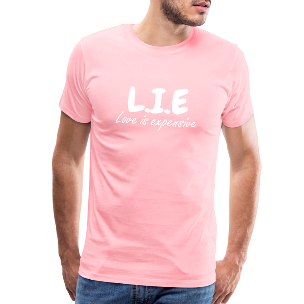 Magnet love  Men's Premium T-Shirt - pink